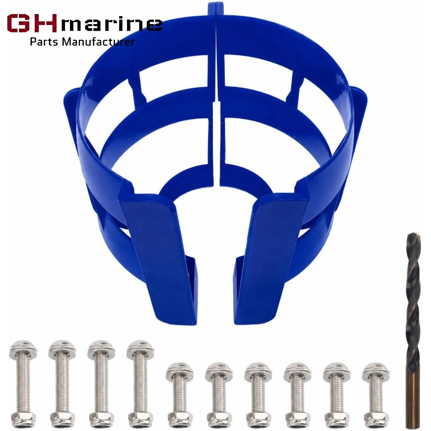 13 inch Boat Prop Propeller Safety Guard Compatible with 9.9-120HP Outboard Motors for Shallow Water Fishing Boats