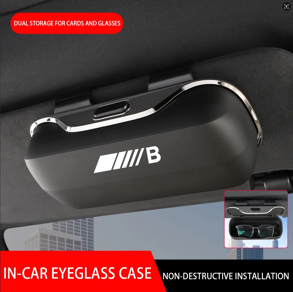 

Suitable for Mercedes Benz B-series car glasses clip S/C/E-Class/GLA/GLB/GLCGLE new car sunshade sunglasses storage box