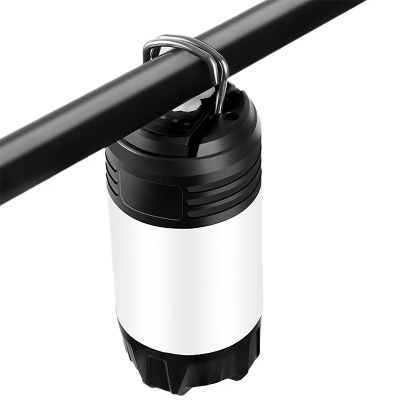 C2 Outdoor Working Light LED Flashlight Torch Built-in Charging Battery Portable Lantern Waterproof Emergency Light Hook Lamp