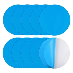 Remendos de reparo auto-adesivos para piscinas, Kit de reparo PVC piscina, reparação subaquática, pacote de 10