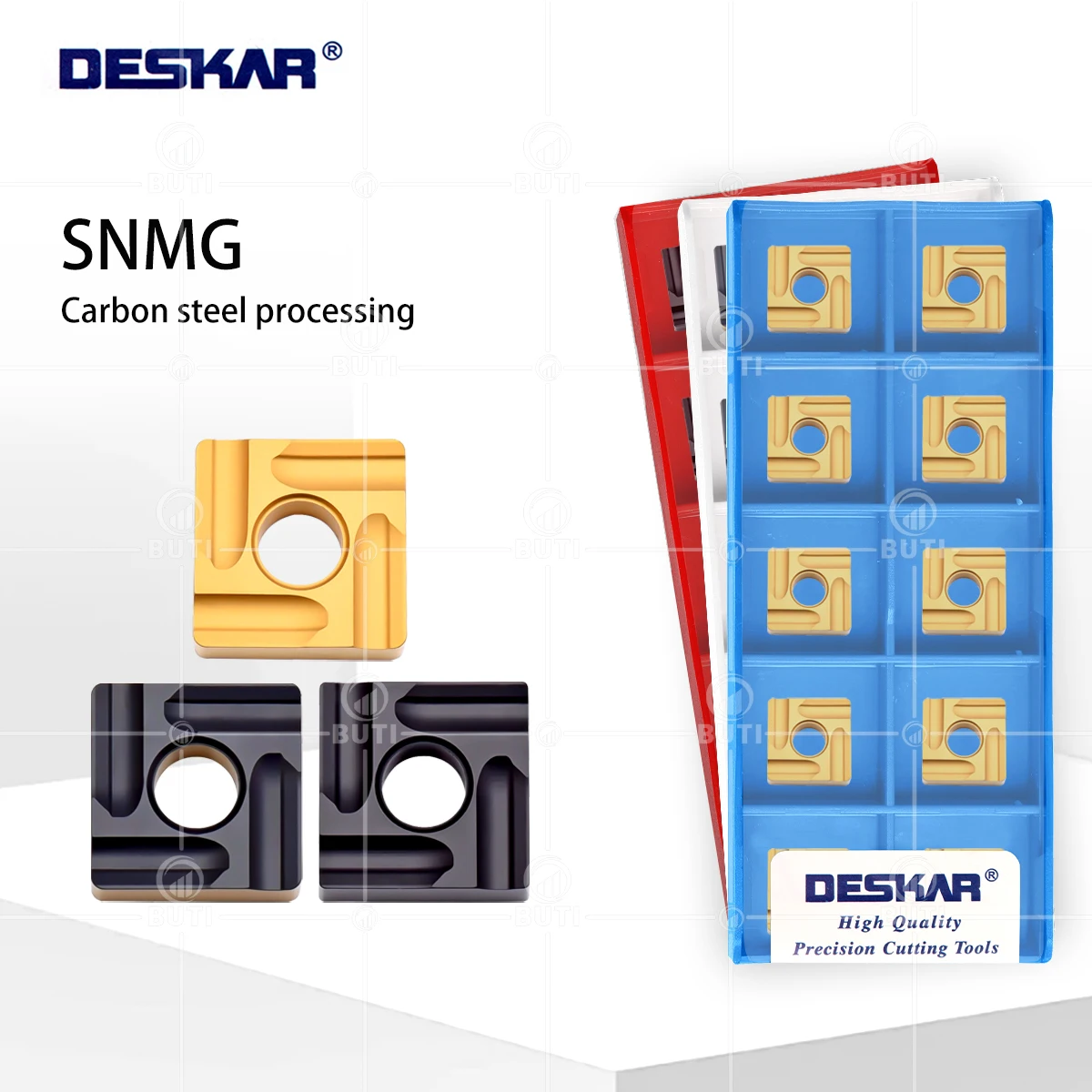 

DESKAR 100% Original SNMG120404R-S SNMG1204404L-S SNMG120408R-S SNMG 120408L-S LF9018 LF9118 LF9218 CNC Alloy Turning Blade Tool