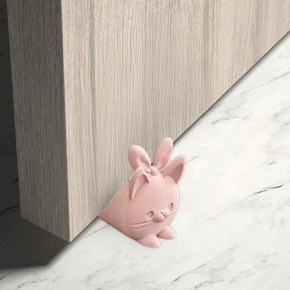 Decorative Door Wedge 3d Printed Doorstop 3d Printed Cat Door Stopper Wedge Non-slip Windproof Doorstop for Home Floor Stable