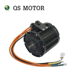 Stock QS 138 3000W 70H V1 Mid Drive Motor Spline Shaft with 428 14T Sprocket