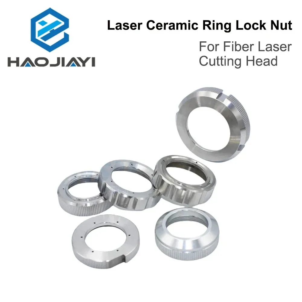 

Laser Ceramic Ring Lock Nut Fasten Ring for Fiber Laser Cutting Head Nozzle Connection Part