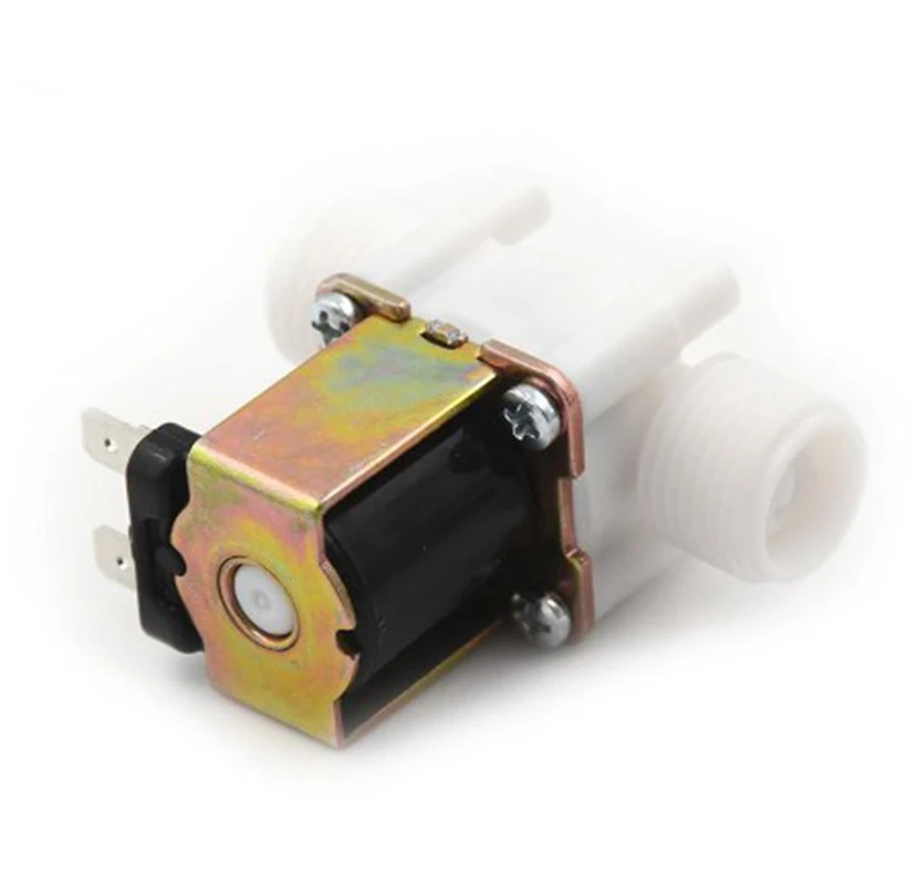 DC 12V 24V 220V Electric Solenoid Valve Magnetic N/C Water Air Flow Switch 1/2