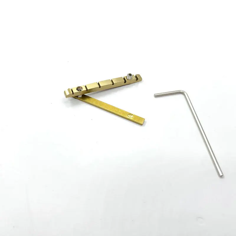 42 mm Adjustable Electric Guitar Bell Brass Nut  Split Regulation Nut Replacement Parts For ST  TL Guitar