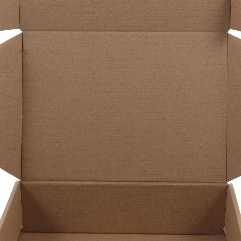 10 Pcs Carton Brown Shipping Boxes Packing Moving Small Mailing Donation for Fundraising Cardboard Paper Shoe Large