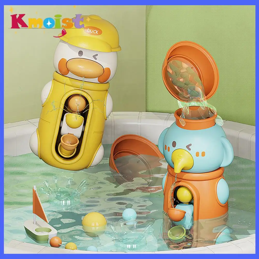 Baby Bath Toy Rotating Water Wheel Around Joy Children\'s Splashing Bathroom Toys for Summer Outdoor Swimming Party Kids Gifts