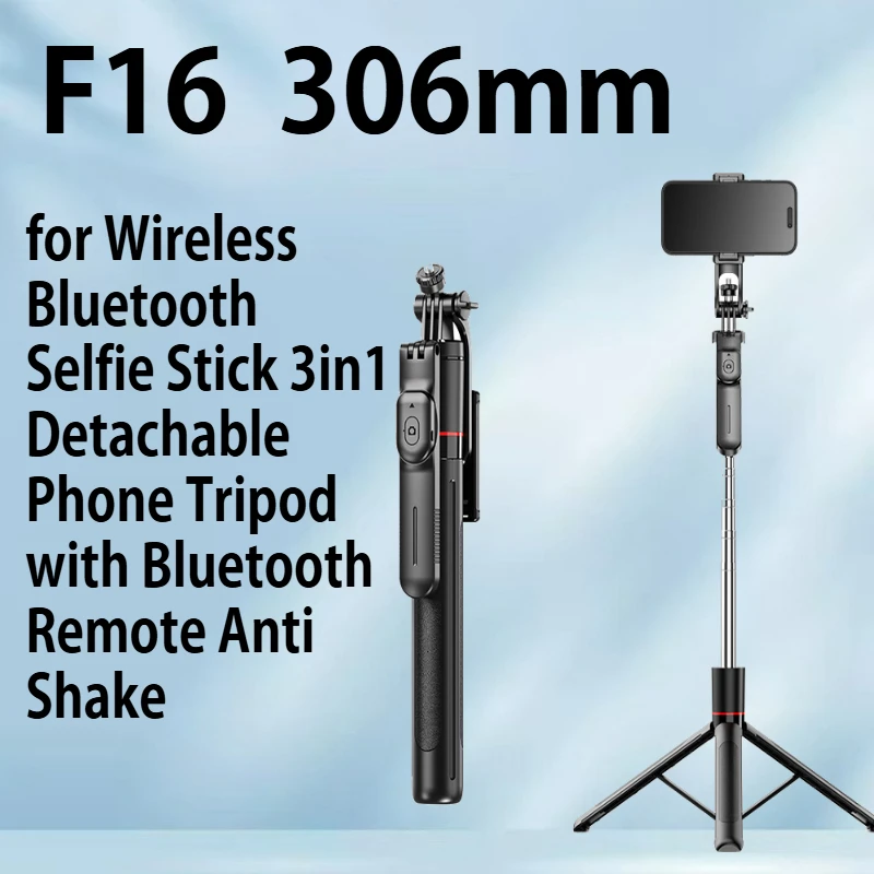 

F16 selfie stick anti-shake retractable Bluetooth remote control photo artifact live selfie stick tripod mobile phone stand