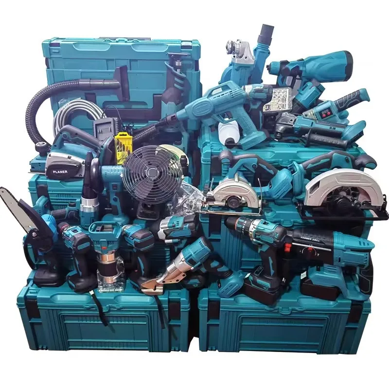 

OEM SPECIAL SALES GENUINE MAKITAS MAKKIT30 POWER TOOL KIT 4-18V-5AH LITHIUM BATTERIES 24PCE