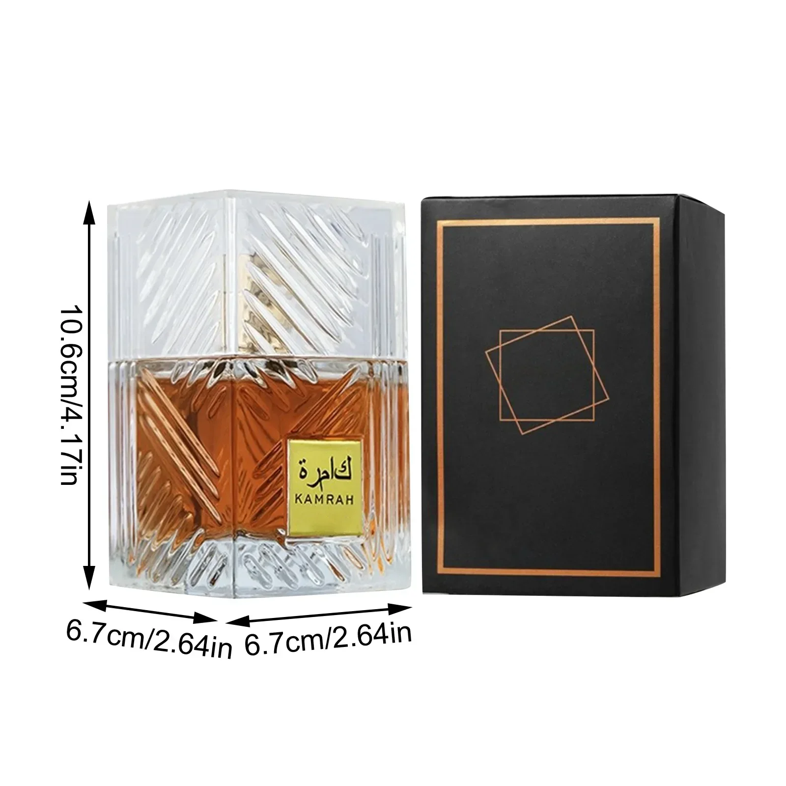 Xiaocheng Yixiang-Perfume Kamla para hombre, Perfume árabe de larga duración, estilo cruzado, 100ml