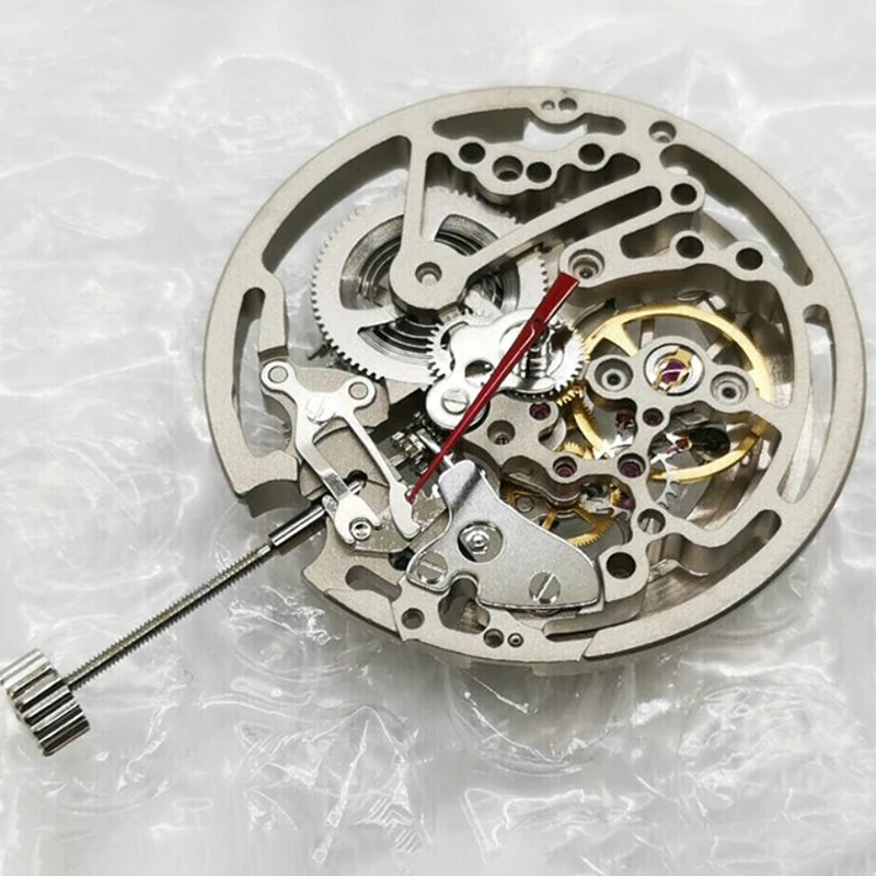 B-M Hollow Mechanical Automatic Skeleton Watch Movement Replacement for TY2809 Watch Repair Tool Parts Watchmakers Tools