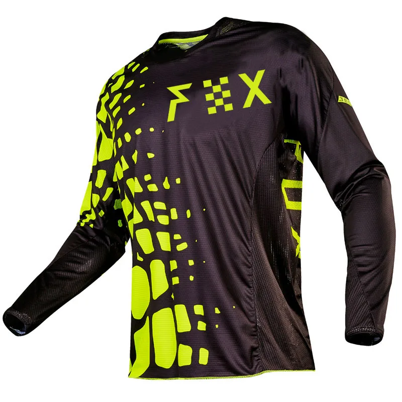 FHX New Downhill Jersey Motocross Shirt Moto Cross Country Polera Mtb Jersey Motorcycle Mountain Bike Long Sleeve Sweatshirt