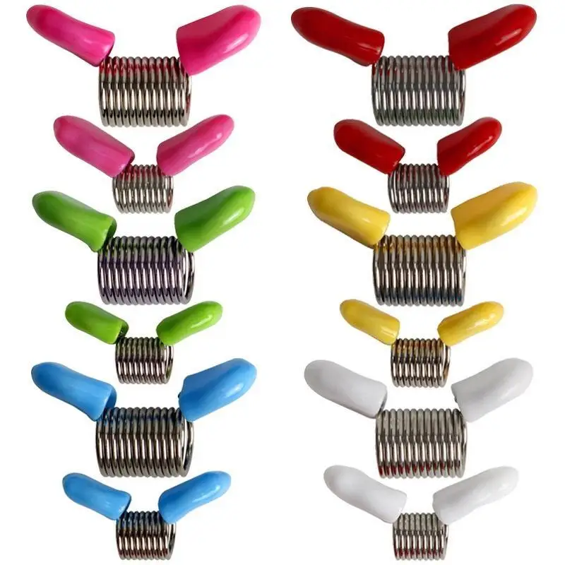 Spring Bead Clamps Creative Wire Ends Jewelry Making Tool To Prevent Beads From Falling For DIY Handmade Bracelet Necklace