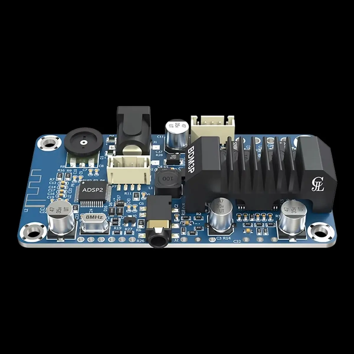 TPA3116 2x50W Bluetooth Amplifier Board Module 2.0 Stereo Class D Amp Board for DIY Audio System BDM3P-A09I