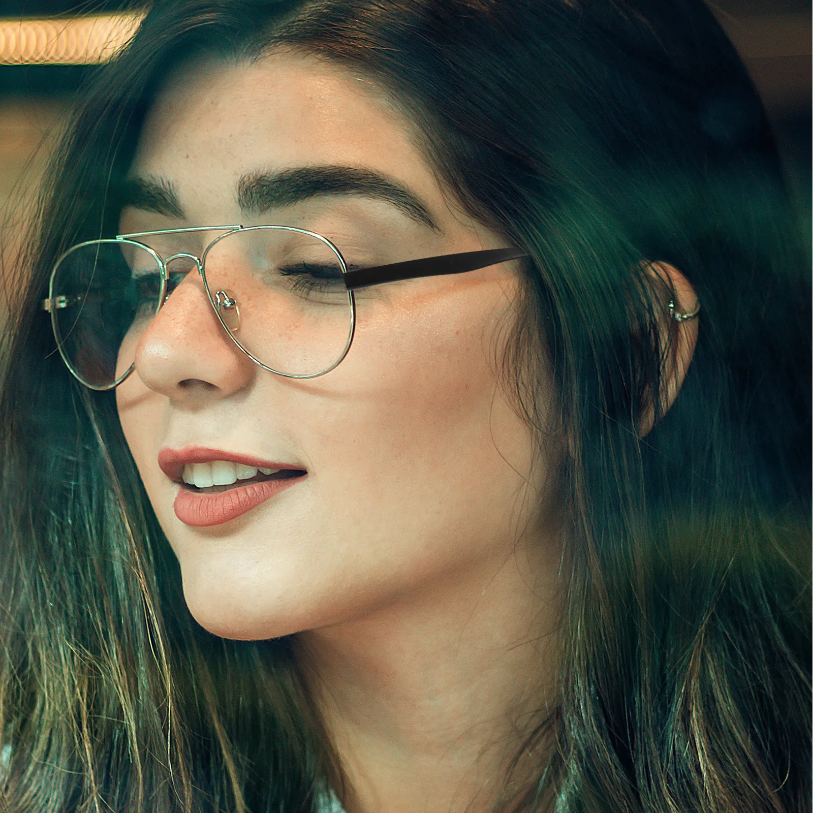 1Pair High-Strength Wear-Resistant Eyeglasses Replacement Temples Lightweight Comfort Fit Nonslip Metal Arm Legs for All Eyewear