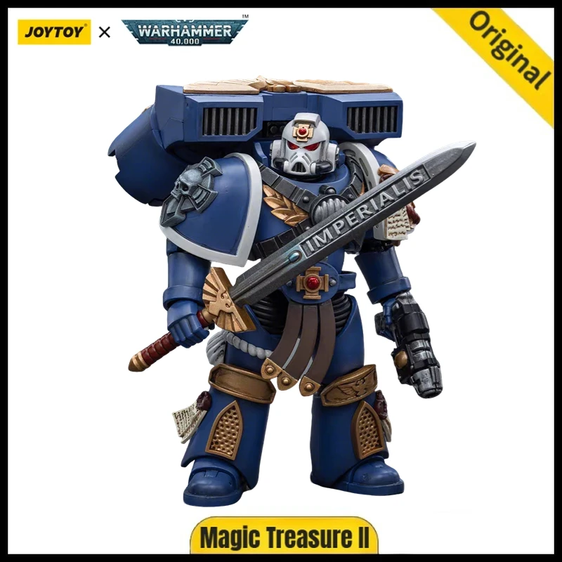 

【JOYTOY】Warhammer 40K 1/18 Anime Figure Ultramarines Vanguard Veteran Sergeant H121mm