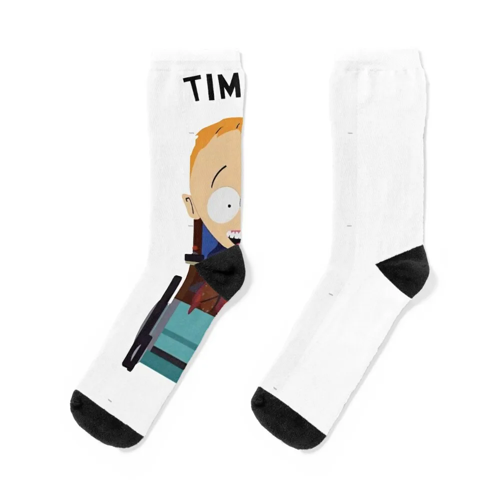 

South Park - Timmy! Baseball  Sleeve T-Shirt Socks kids custom sports ankle Run Boy Child Socks Women's