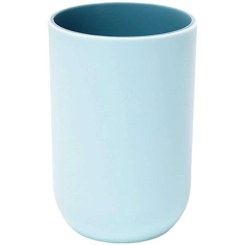 Plastic Gargling Cup for Practical Maintenance Facilitates Toothbrush Storage and Mouthwash Rinsing with Balanced Build