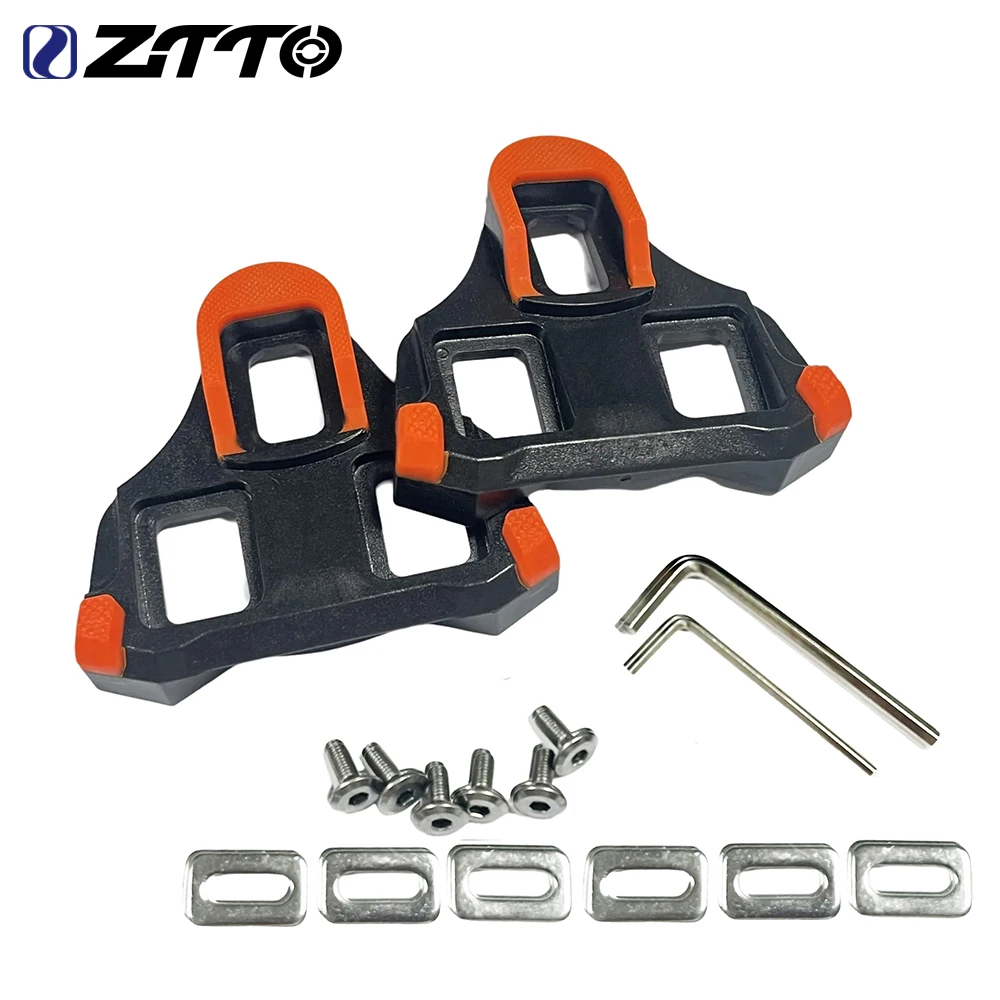 ZTTO Rennrad Pedal Stollen Fahrrad Self-Lock SPD SL Fahrrad Pedale Radfahren Pedale Schuhe Float Pedal Stollen