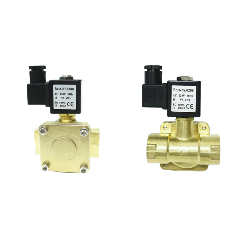 

BEST-NR0 Pilot Solenoid Valve High Pressure Air Valve Water Valve Brass Valve Body G1/4 G1/2 G3/4 0927 Pilot Diaphragm Type