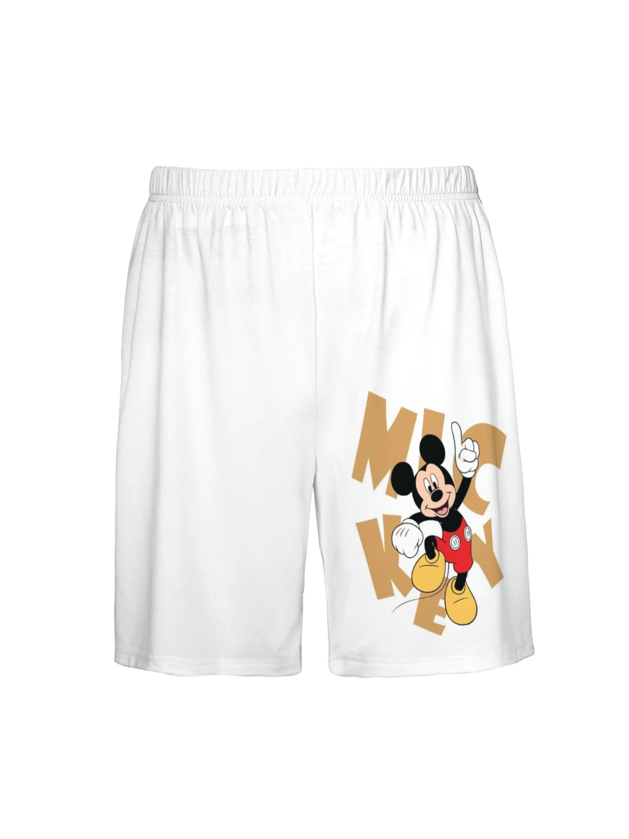 

Mickey Mouse Shorts - Men's Soft and Comfortable Summer Casual Wear, Animated Character Design, for Both Home and Outdoor Use