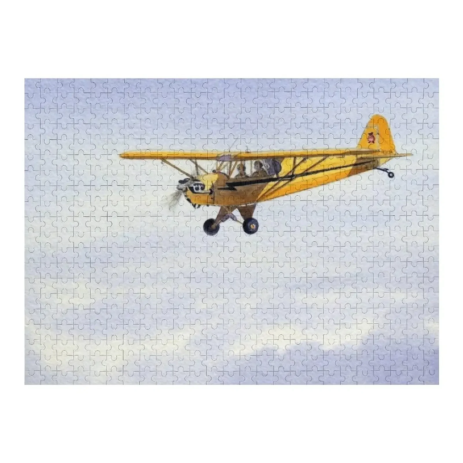 

Пазл-головоломка Piper J-3 Cub, фото на заказ, персонализированные деревянные составы для детей, игрушки для детей, пазл