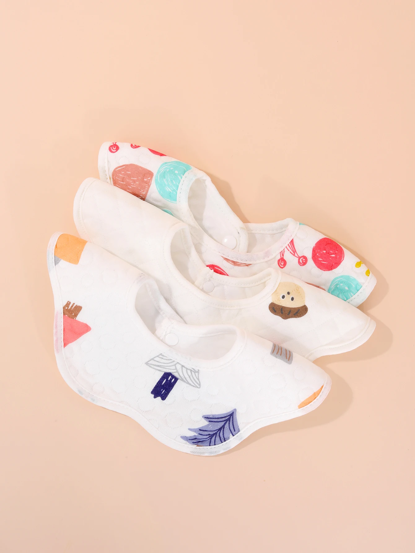 

Детский хлопковый слюнявчик для новорожденных, детское слюнявчик, класс А, мягкая хлопковая марля, водонепроницаемый слюнявчик, приблизительный