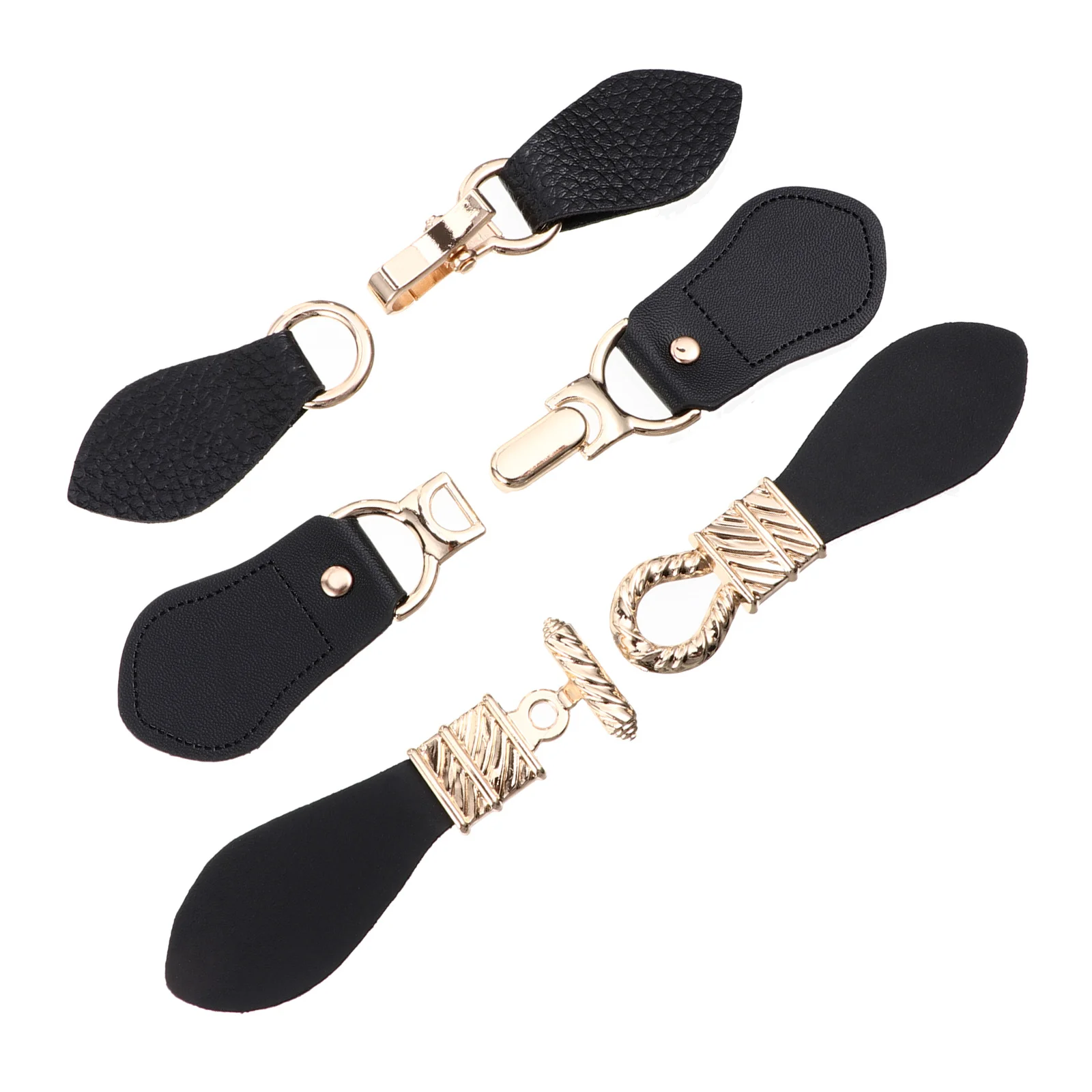 3 قطعة مقاطع معطف الرياح أبازيم ل معطف سترة جاكيتات الصدأ واقية إغلاق معدني دائم ملابس عصرية اكسسوارات