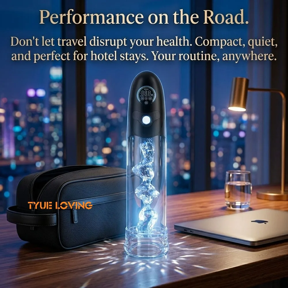 Waterproof Medical Vacuum Pumps for Male Size Enhancement, Masturbation, Delay Training Enhance Size and Performance in the Bath - Image 4