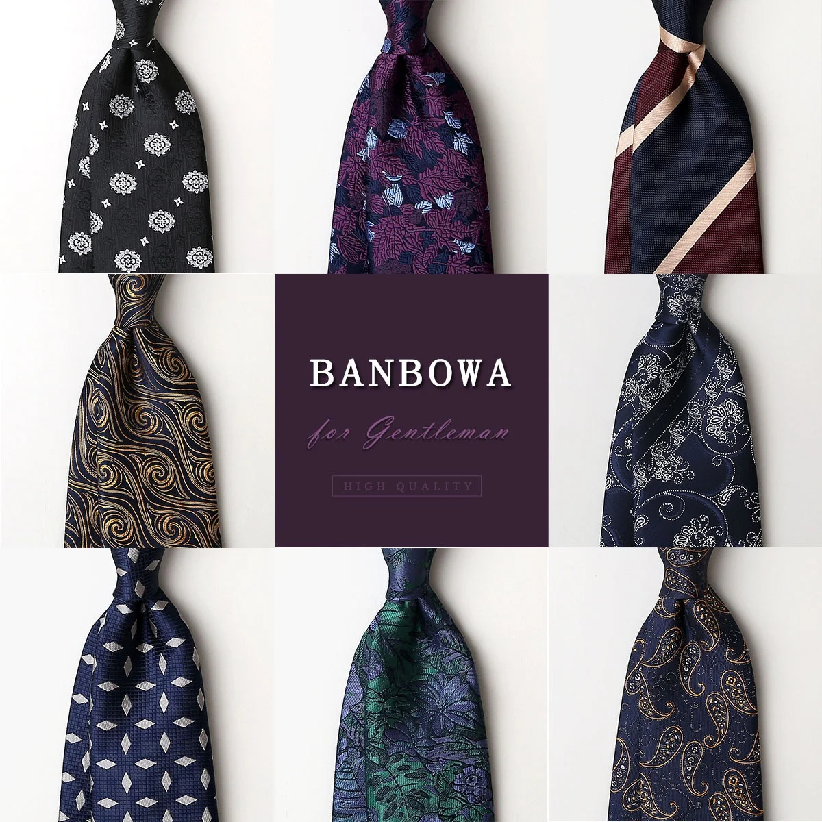 ビジネスメンズネクタイ-幅8cm-プロ仕様-シャツ襟アクセサリー-会社会議-司会者-上品スタイル-生地の色織り