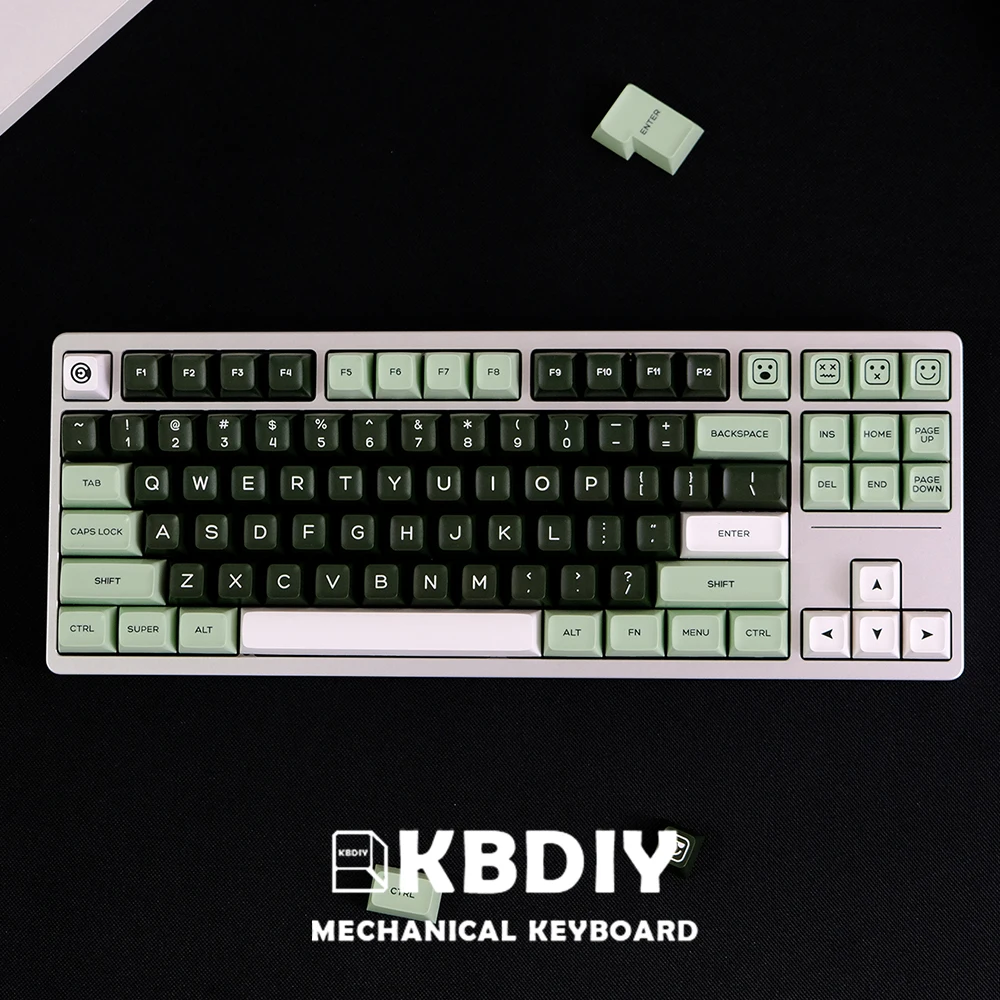 KBDiy Salon Keycaps Custom SA Profile PBT Double Shot Mechanical Gaming Keyboards 161 Key Caps for MX Switch GMK67 61/64/87/980