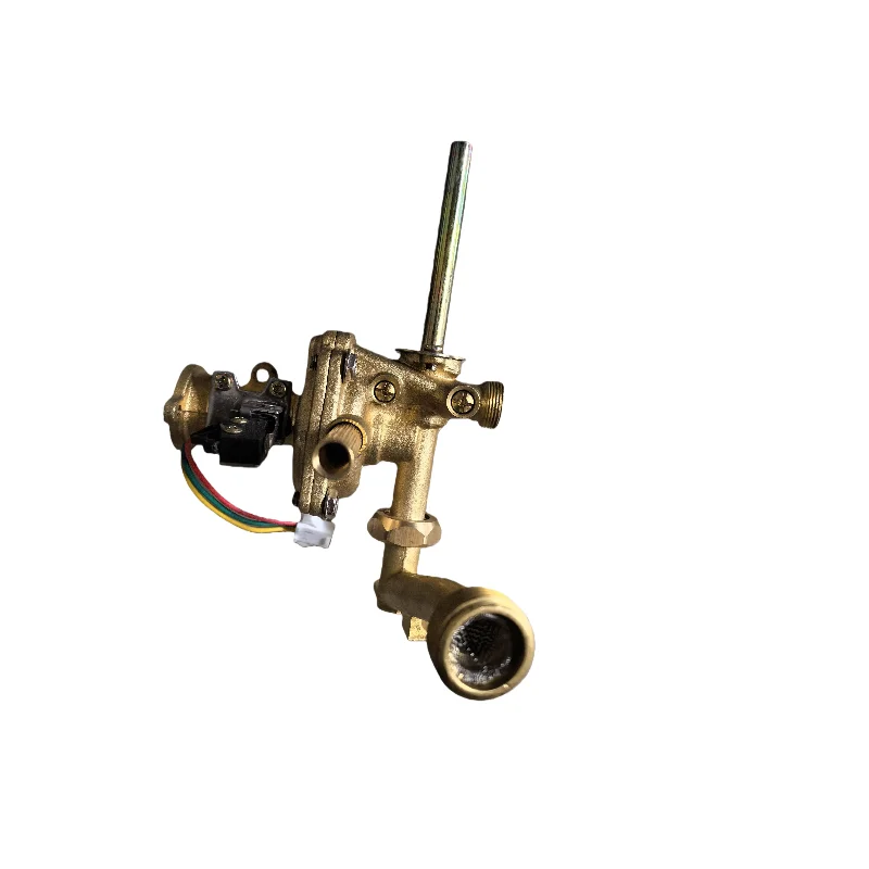 7-10L Gas Water Heater Parts assembly valve brass parts without left solenoid valve