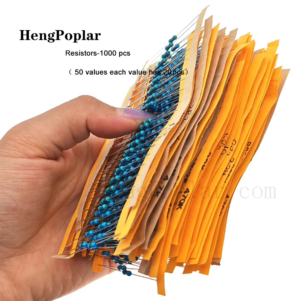 1900 Pcs Mega Electronic Component Kit Including Assortment + Capacitors + Resistors + LED + Transistors + DC Jacks + PCB + Opam