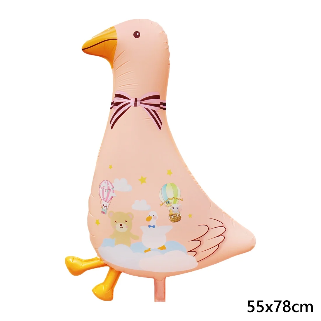 1pcs Retro Goose Balloon Wedding Cartoon White Goose Hotel Shopping Mall Wedding Holiday Party Decoration Foil Balloons