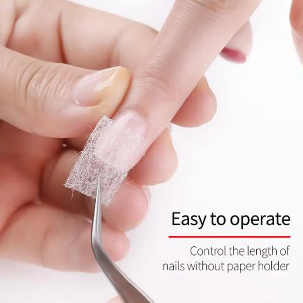Gel Nail Wraps Fiberglass Tip Extension Crystal Clear Full Coverage Nail Accessories for Nail Art Supplies