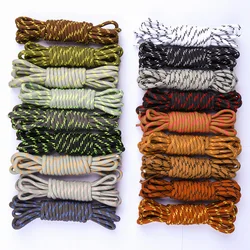 1Pair round shoelaces Durable Polyester Shoelace Outdoor Hiking Sneakers Laces for Shoes 100/120/140/160cm Shoe Accessories