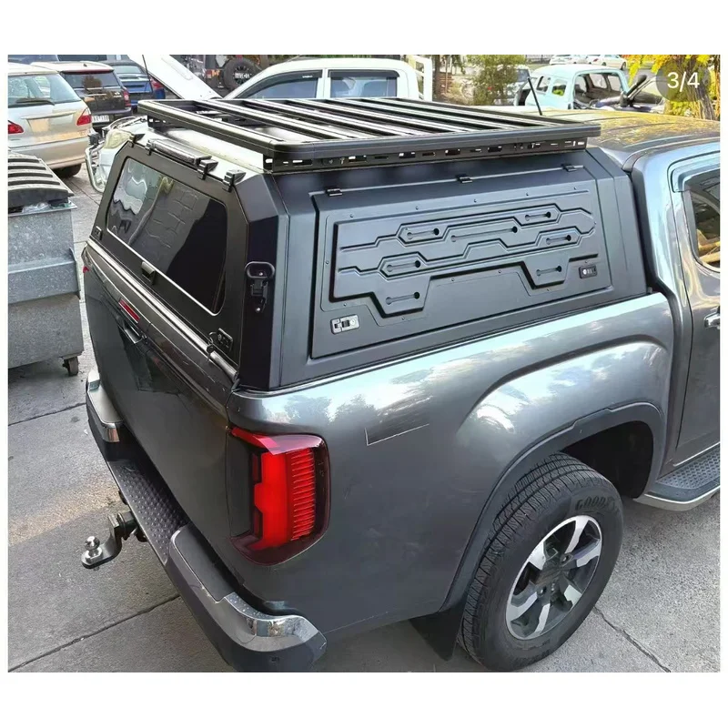 High Quality Aluminum Alloy Electric Retractable Hard Truck Tonneau Cover Waterproof Lockable No Drill Heavy Duty Fit For F-150