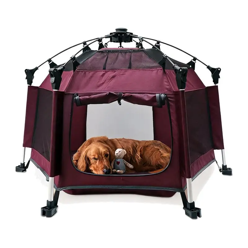 Pet Tent Four Seasons Universal Cat and Dog Cabin Summer Outdoor Breathable Foldable Pet House Dog Tent