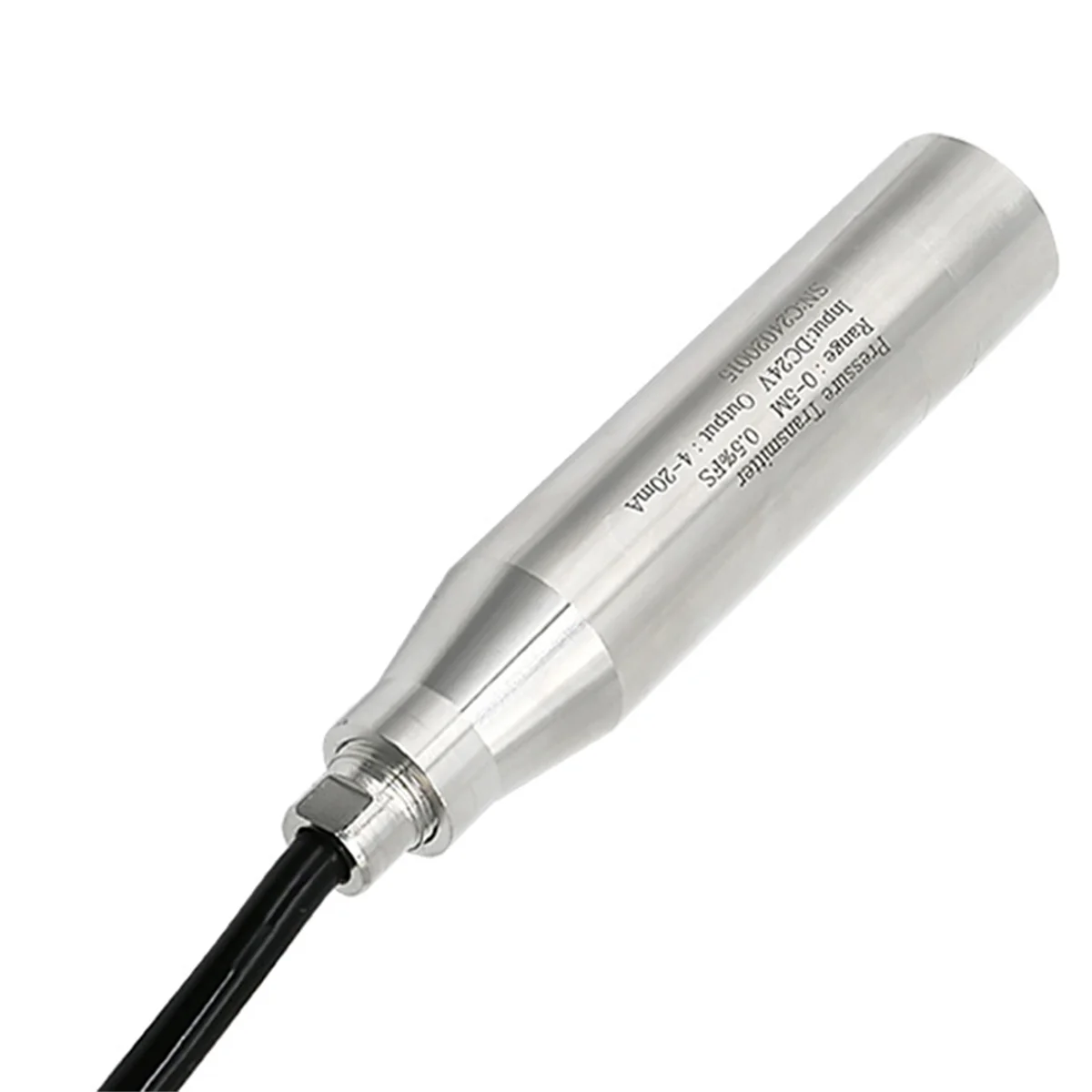 A79G Submersible Water Level Transmitter Liquid Level Sensor High Protection Water Level Measurement 1meters Range 5m Cable