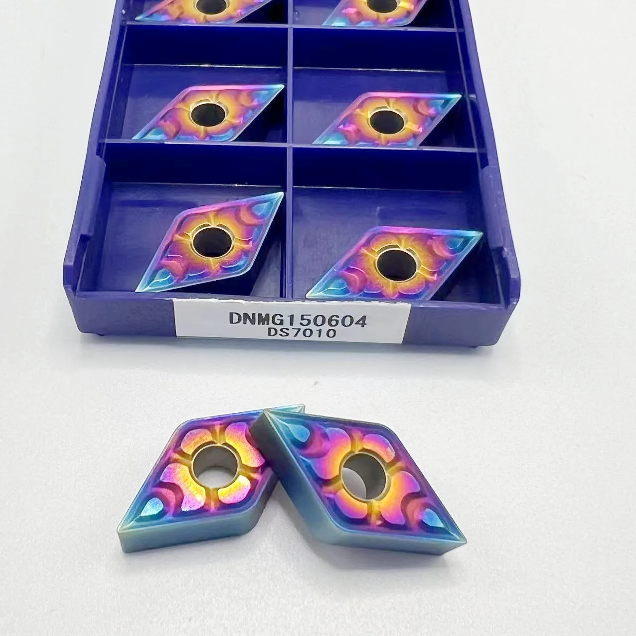 Internal Milling Cutter 10PCS CNC Carbide Blade DNMG150404 DNMG150408 MA VP15TF UE6020 US735 Hardness Tool DNMG 150404 150408