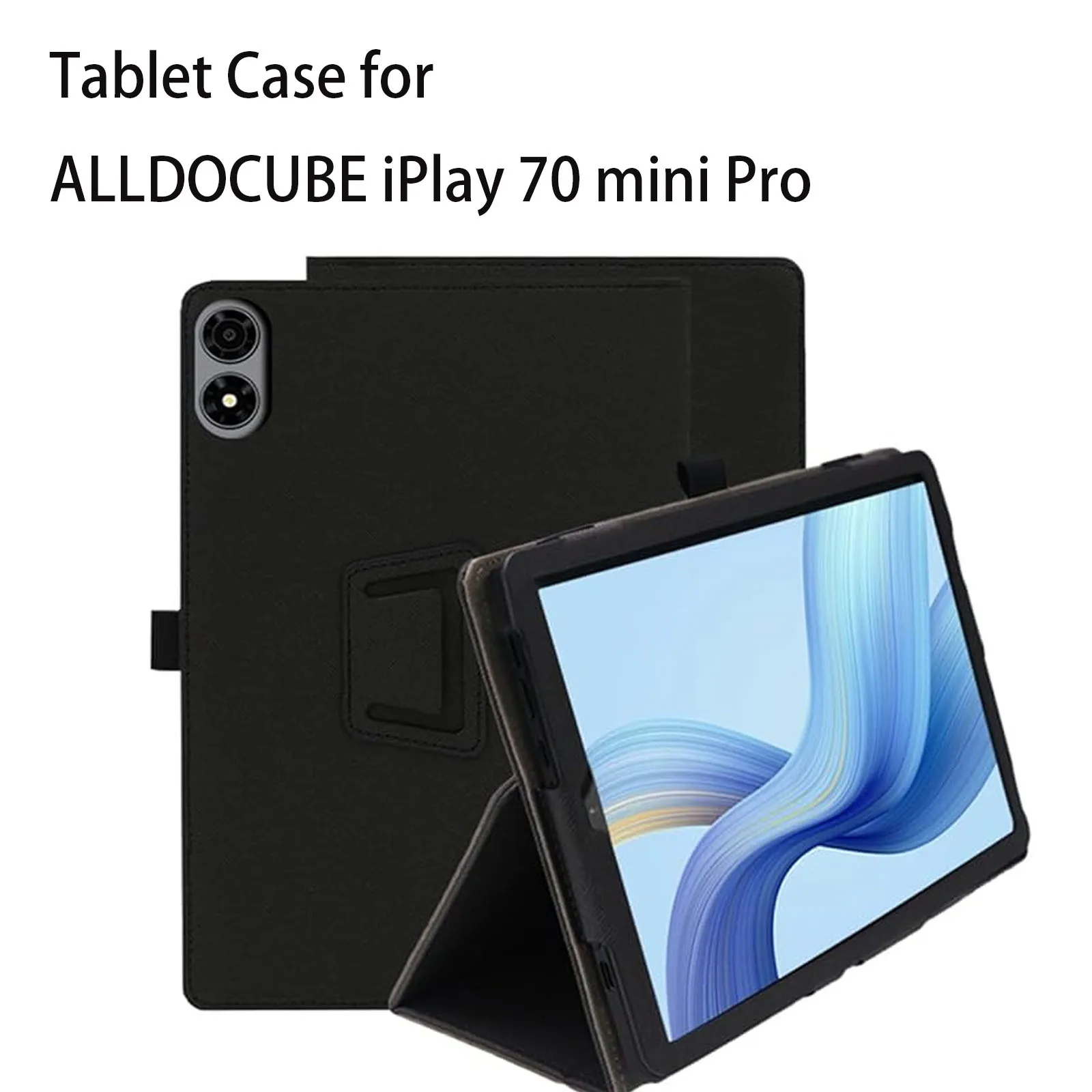 �y�Z�[�����zALLDOCUBE IPlay 70 Mini Pro/iPlay 80 Mini Pro 8.4�C���`�p�P�[�X �ی�J�o�[ �L�b�N�X�^���h �^�u���b�g�P�[�X (PU���U�[)