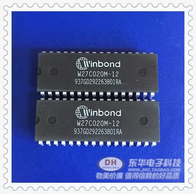 

10adet Memory W27C020 W27C020M-12 DIP32 imported spot 2 megabit 256K*8 OTP EPROM