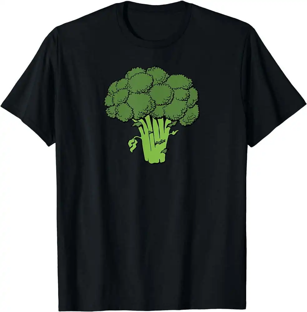 Broccoli is Life Funny Graphic Vegetable Unisex T-Shirt  High Quality 100%Cotton Short Sleeve