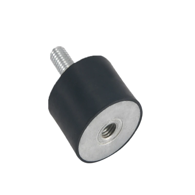 M8 M10 Anti Thread Rubber Mount, VD Isolator Mount Female Thread Anti Vibration Bobbin Isolator Damper Rubber Mounting Feet