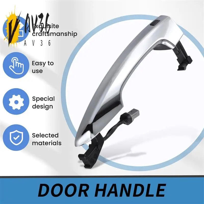 

AV36-Car FRONT LEFT DRIVER Door Handle For Hyundai Sonata 15-17 Hybrid 16-19