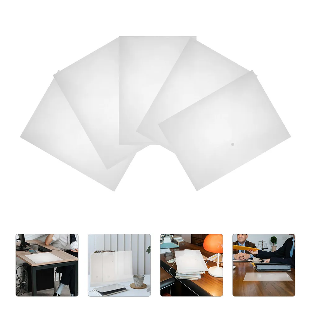 

20Pcs Document Storage Bags Transparent PP File Organizer Button File Folders School Office Document Holders Paper Storage