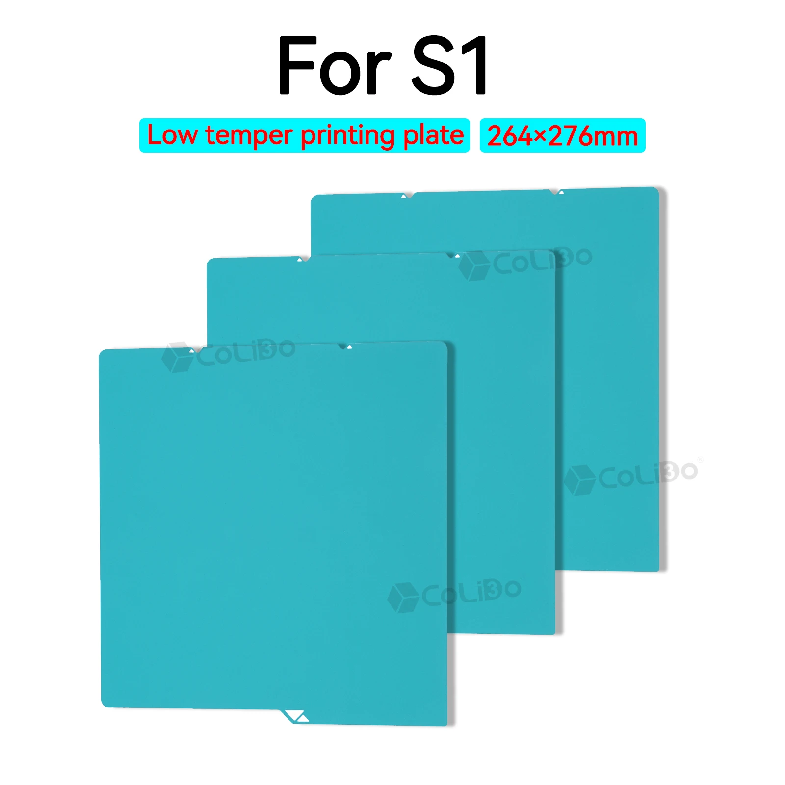 Cold Plate For Kobra S1/X 3D Printer Double-Sided 3D Printer Bed High Hardness Spring Steel Cold Plate 3D Printing Accessories