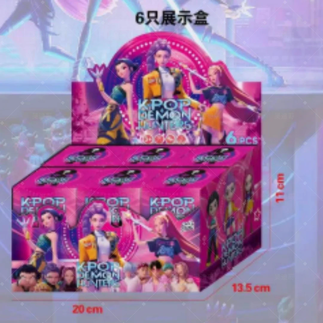 Caja ciega Kpop de Devil Hunter, bolsa ciega divertida para desmontaje, estatua pequeña, modelo periférico, muñecas de escritorio, figura de coleccionista, novedad de 2026