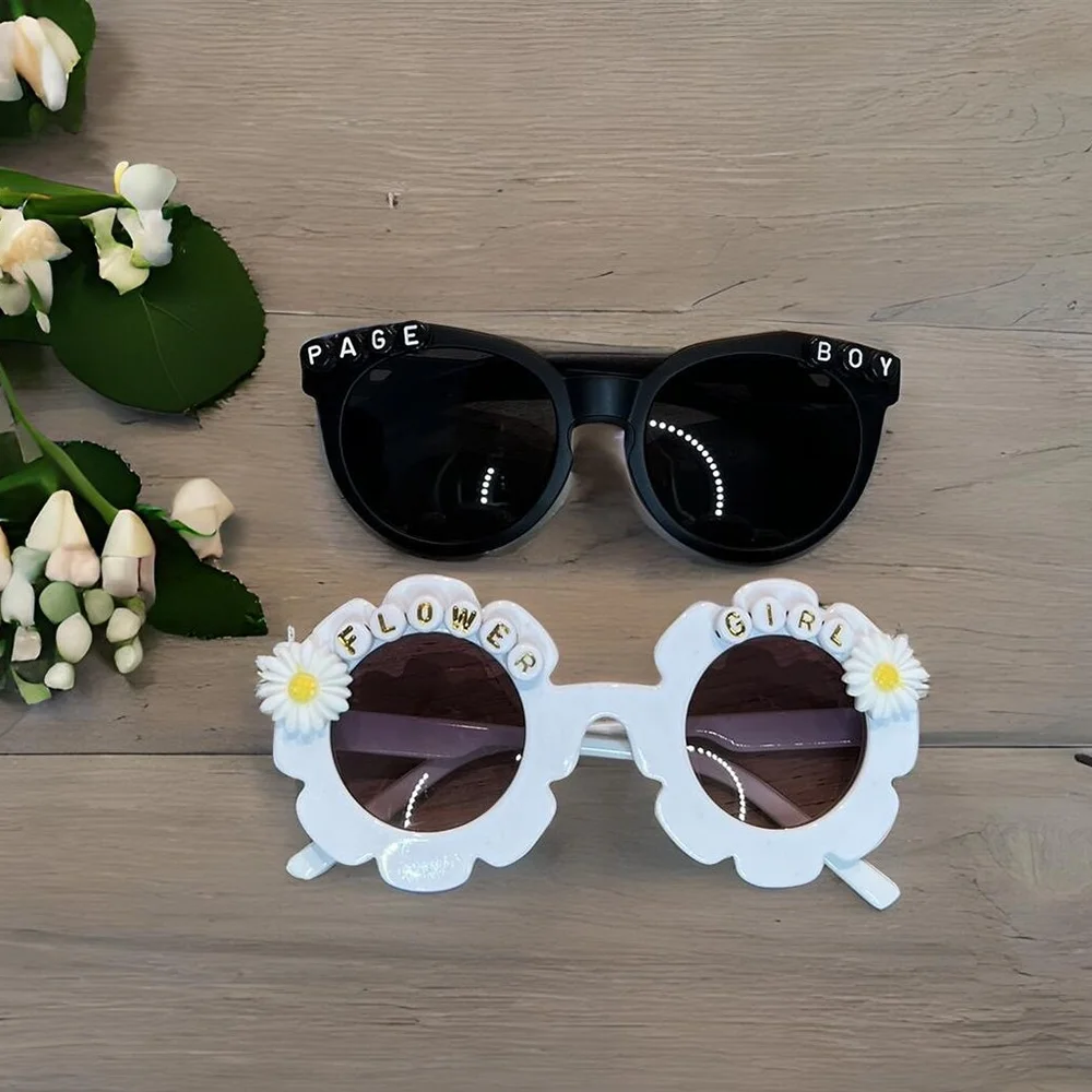 

Flower Girl and Page Boy Accessories Ring Bearer Gift Fun for Children's Decoration At Your Wedding Will You Be My Flower Girl